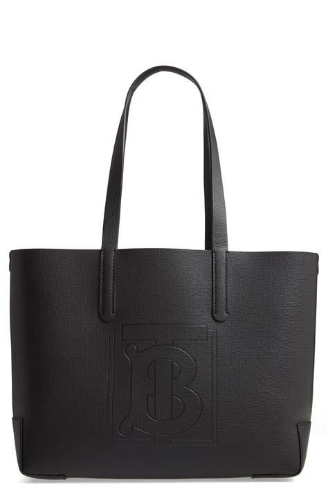 Burberry Embossed Leather Tote 